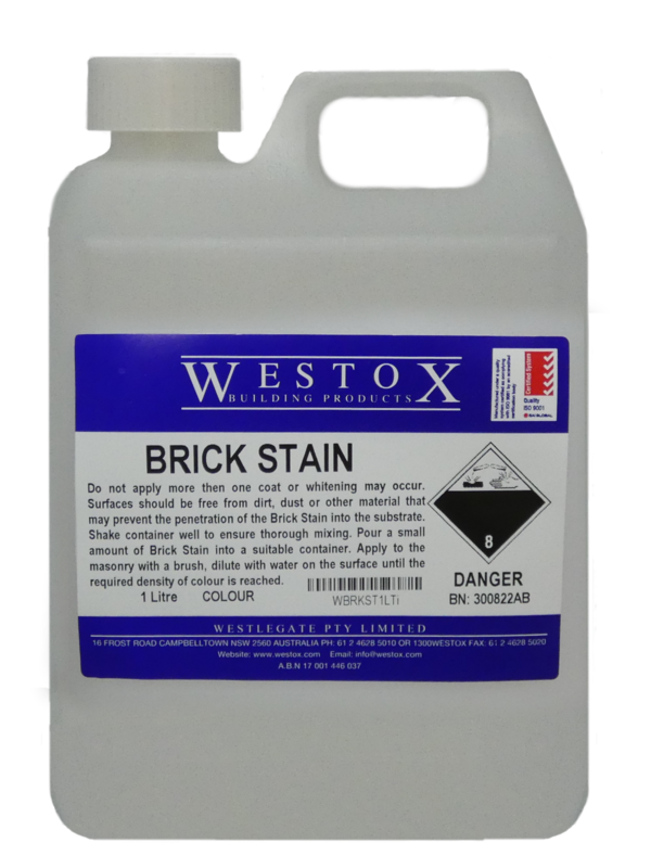 Brick Stain for sandstone and brick paving