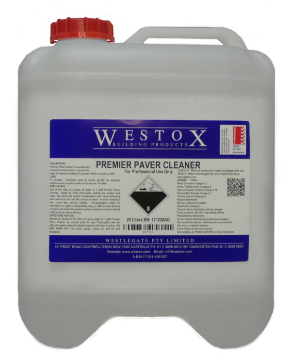 Premier Paver Cleaner 20L